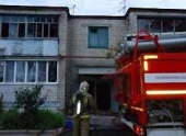 В Волгограде в 17:00 загорелся многоквартирный дом
