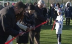 В Волгограде открыли два футбольных мини-поля