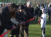В Волгограде открыли два футбольных мини-поля
