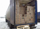 Под Волгоградом задержана фура с контрафактным алкоголем Под Волгоградом задержана фура с контрафактным алкоголем