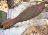 На Мамаевом Кургане найден снаряд времён ВОВ