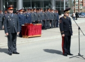 В Волгограде прошел парад в честь подразделений патрульно-постовой службы