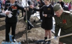 Жители Волгограда приняли участие в акции «Дерево Победы»