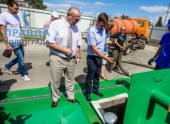 В Волгограде открыли шестой пункт приема жидких отходов